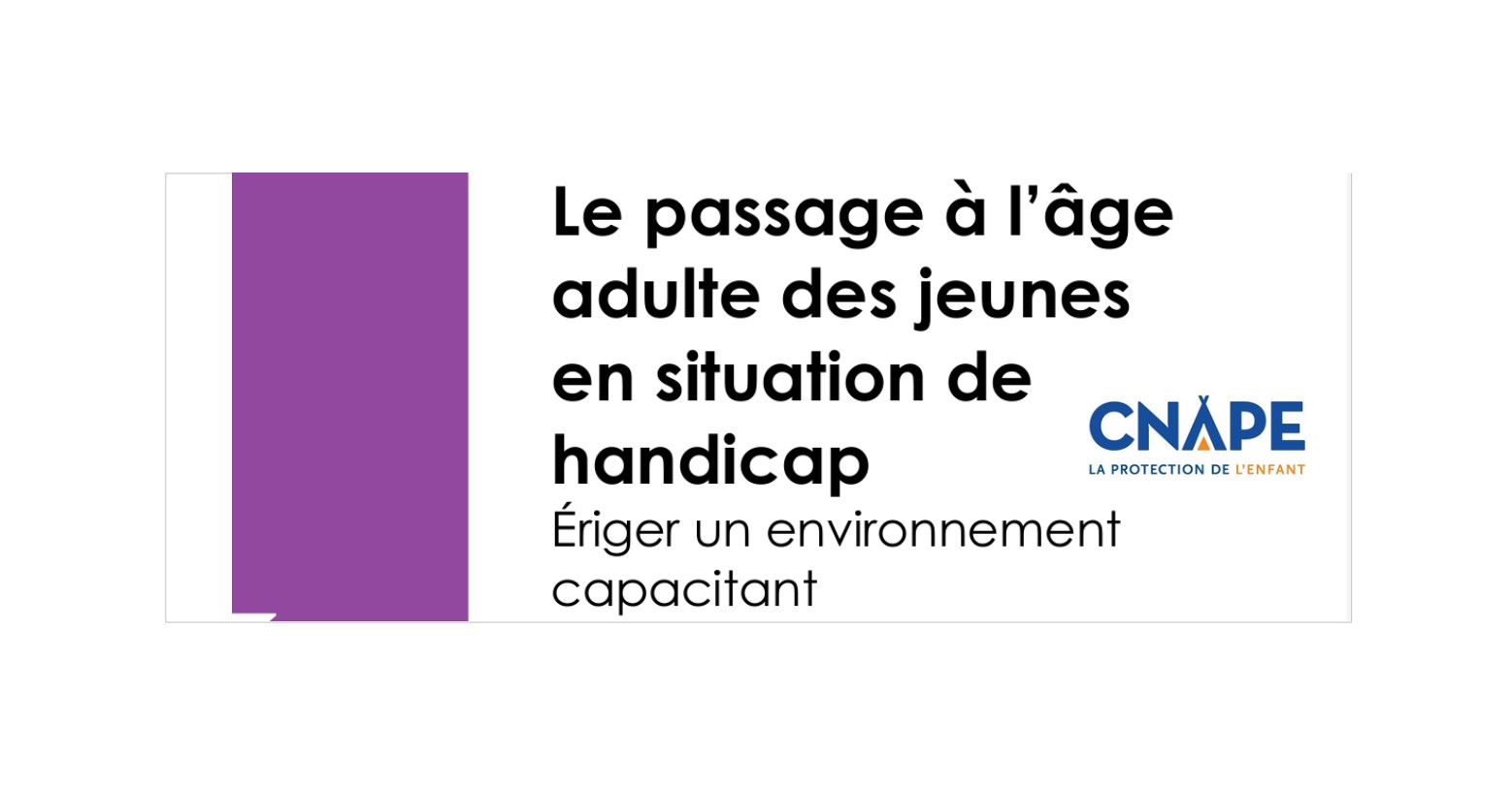 Le Passage L Ge Adulte Des Jeunes En Situation De Handicap Riger Un